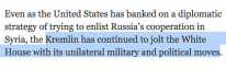 Adam Johnson on Twitter: "meanwhile, NYT has gall to insist Russia acting "unilaterally" w/o consulting NATO states