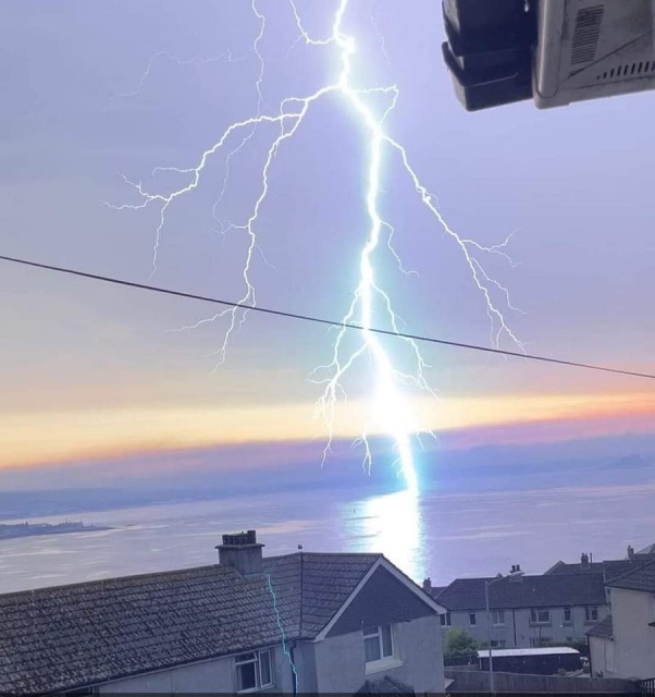 Lightning strike | West Cornwall