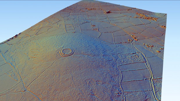 Archaeology: NERC EIDC #LiDAR of Chun Castle (3rd c BC-1st c AD & 5th-6th c AD) & surrounding prehistoric landscape complex, West Penwith, Co