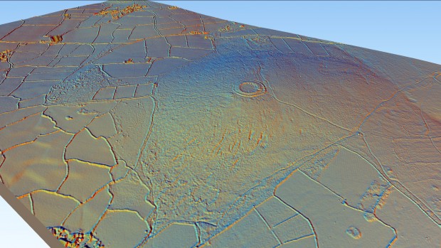 Archaeology: NERC EIDC #LiDAR of Chun Castle (3rd c BC-1st c AD & 5th-6th c AD) & surrounding prehistoric landscape complex, West Penwith, Co